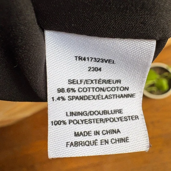 NWOT VELVET 10 Crosby Derek Lam Black Vest Blouse - Picture 6 of 6